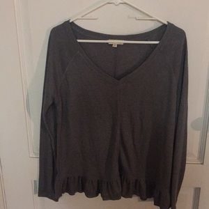Long sleeved thermal tee